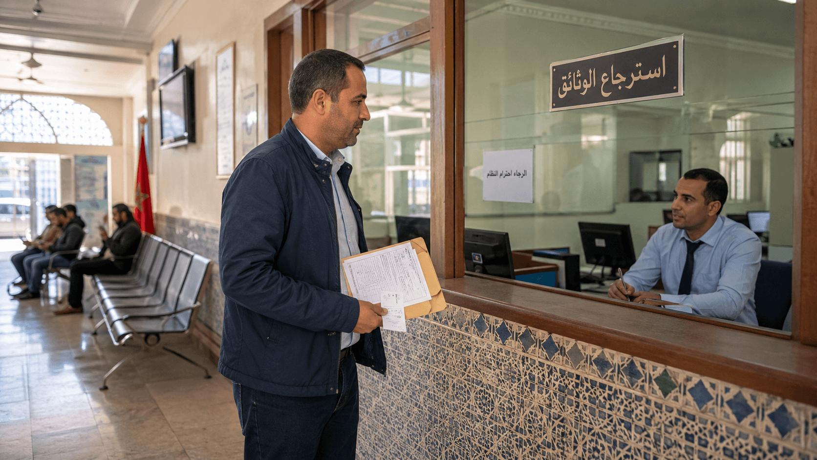 الصورة الرئيسية لمقال: استرجاع رخصة السياقة والوثائق المحجوزة بعد مخالفة السير في المغرب